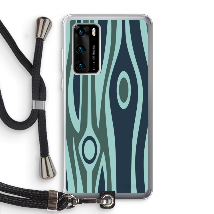 Bast B: Huawei P40 Transparant Hoesje met koord