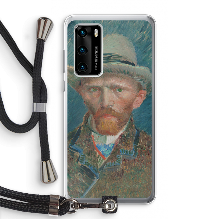 Van Gogh: Huawei P40 Transparant Hoesje met koord