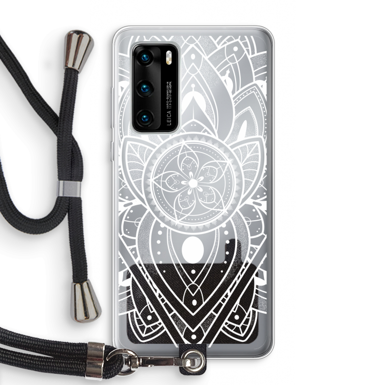 It's Complicated: Huawei P40 Transparant Hoesje met koord