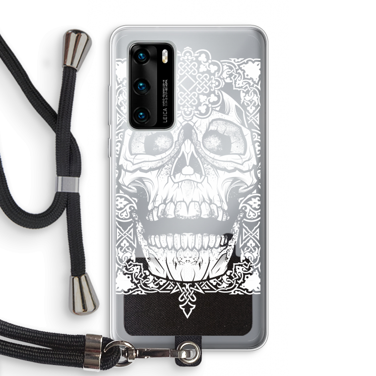 Seek & Destroy: Huawei P40 Transparant Hoesje met koord