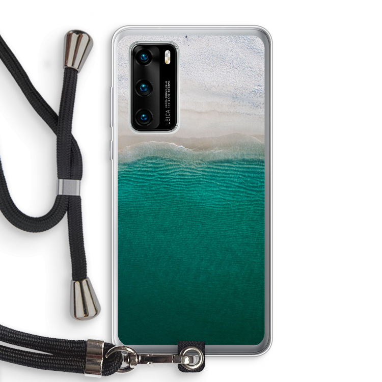 Stranded: Huawei P40 Transparant Hoesje met koord