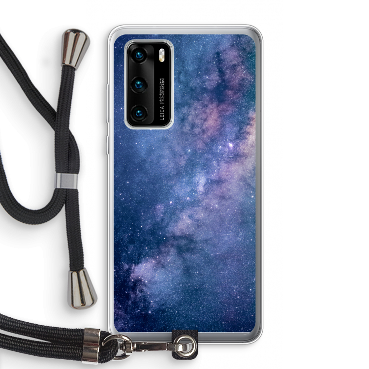 Nebula: Huawei P40 Transparant Hoesje met koord