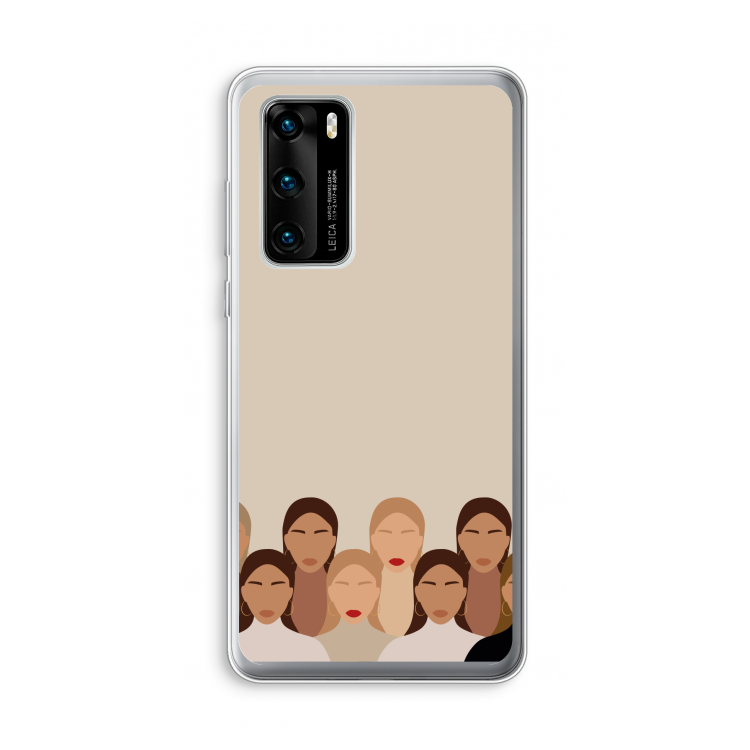 Girls girls girls: Huawei P40 Transparant Hoesje