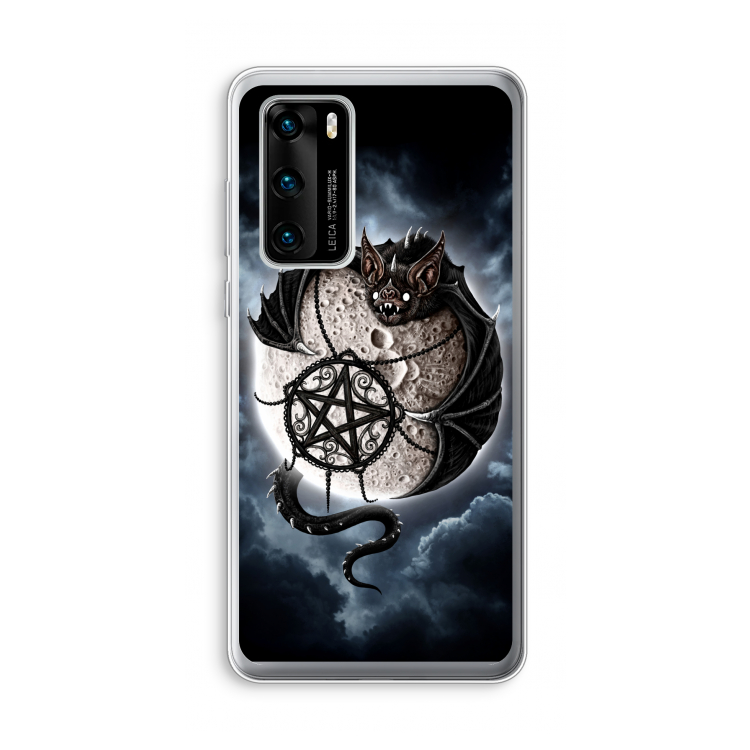 Volle maan: Huawei P40 Transparant Hoesje