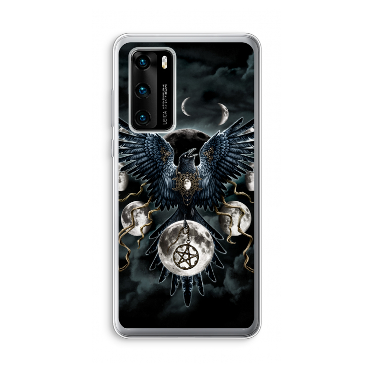 Sinister Wings: Huawei P40 Transparant Hoesje