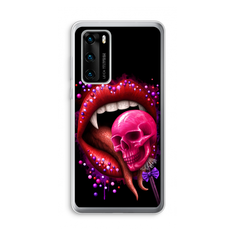 Dodelijk zoet: Huawei P40 Transparant Hoesje