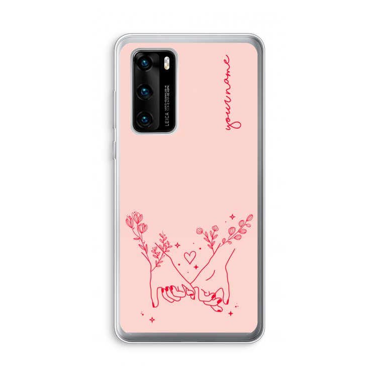 Best Friends: Huawei P40 Transparant Hoesje