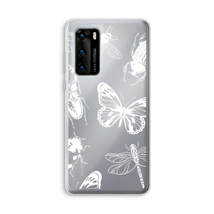 Tiny Bugs: Huawei P40 Transparant Hoesje