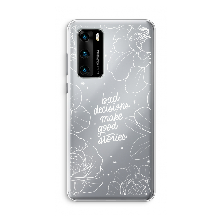 Good stories: Huawei P40 Transparant Hoesje