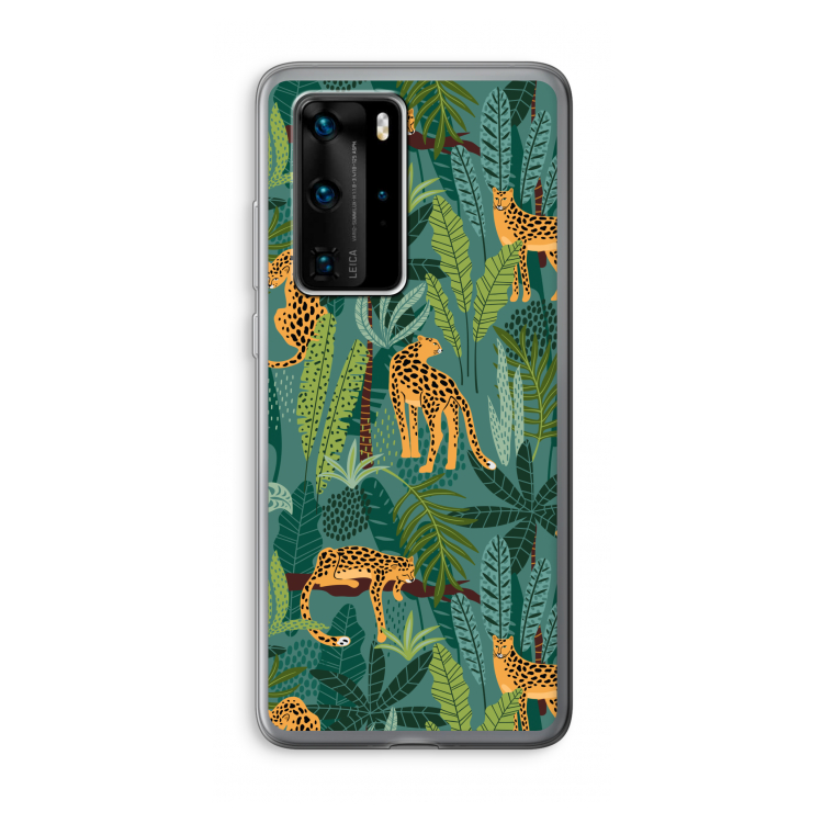 Luipaard 2: Huawei P40 Pro Transparant Hoesje
