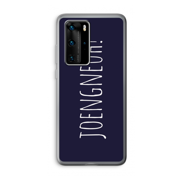 Joengneuh!: Huawei P40 Pro Transparant Hoesje