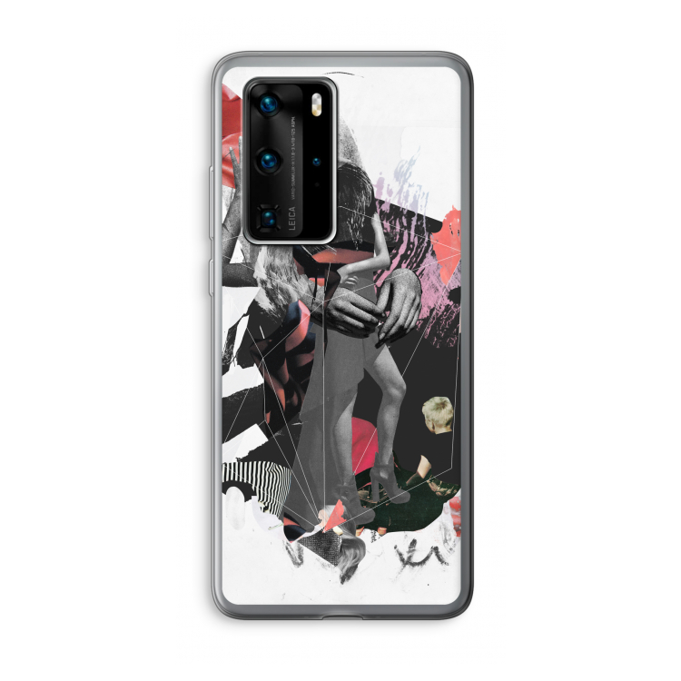 Dissimulation du réel: Huawei P40 Pro Transparant Hoesje