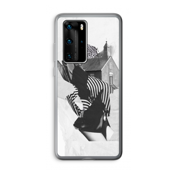 House: Huawei P40 Pro Transparant Hoesje