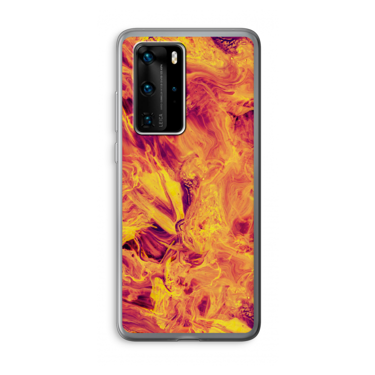 Eternal Fire: Huawei P40 Pro Transparant Hoesje