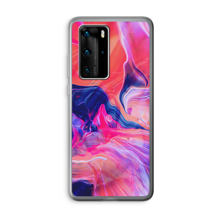 Earth And Ocean: Huawei P40 Pro Transparant Hoesje