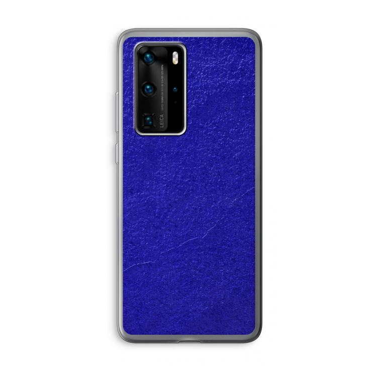 Majorelle Blue: Huawei P40 Pro Transparant Hoesje