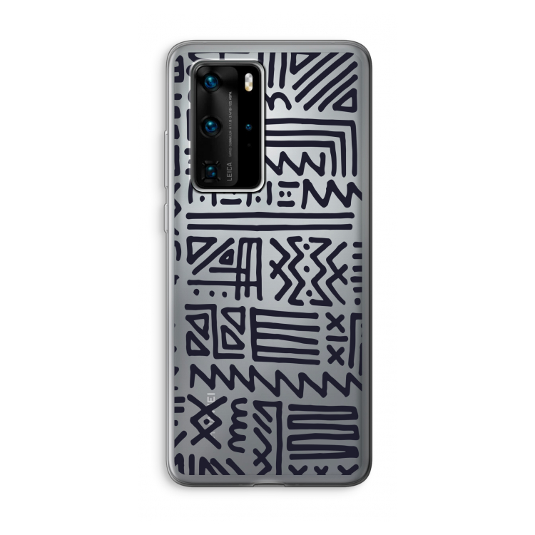 Marrakech print: Huawei P40 Pro Transparant Hoesje