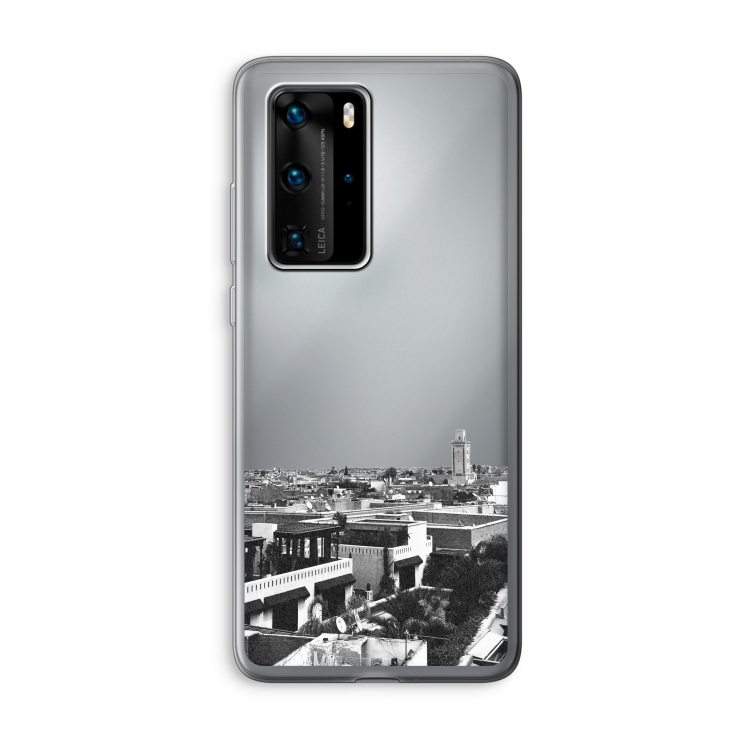 Marrakech Skyline : Huawei P40 Pro Transparant Hoesje