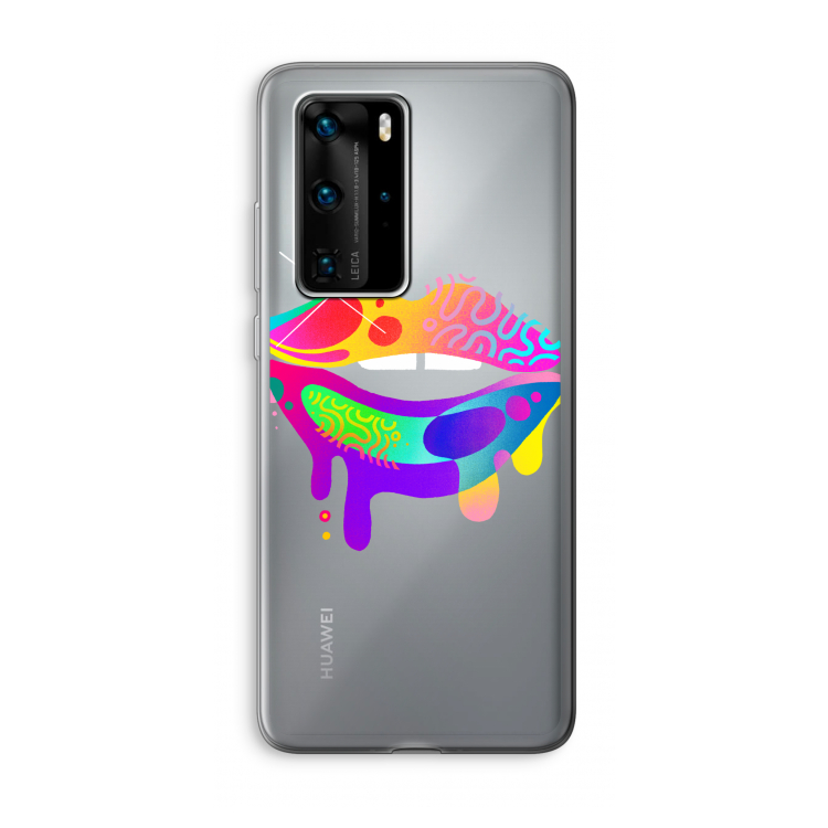 Lip Palette: Huawei P40 Pro Transparant Hoesje
