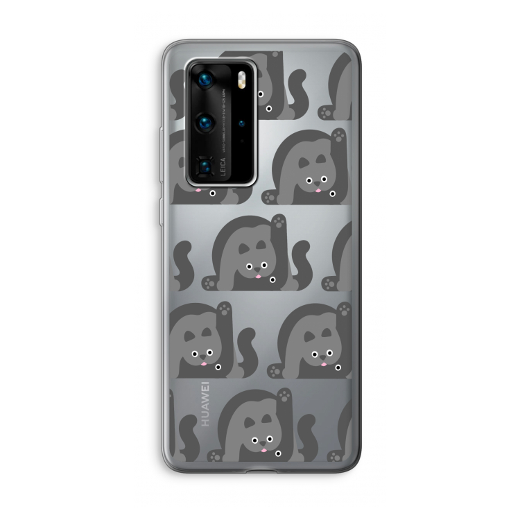 Cats: Huawei P40 Pro Transparant Hoesje