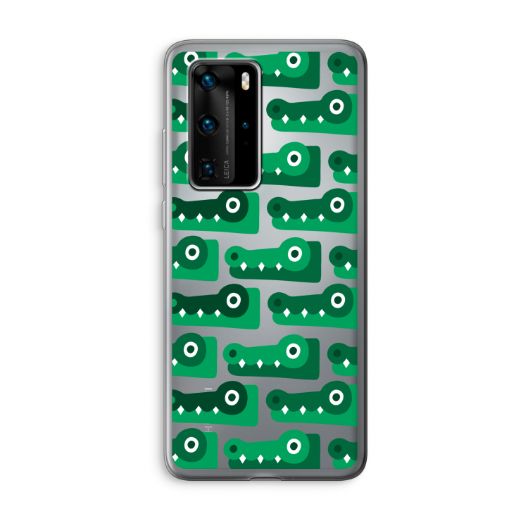 Crocs: Huawei P40 Pro Transparant Hoesje