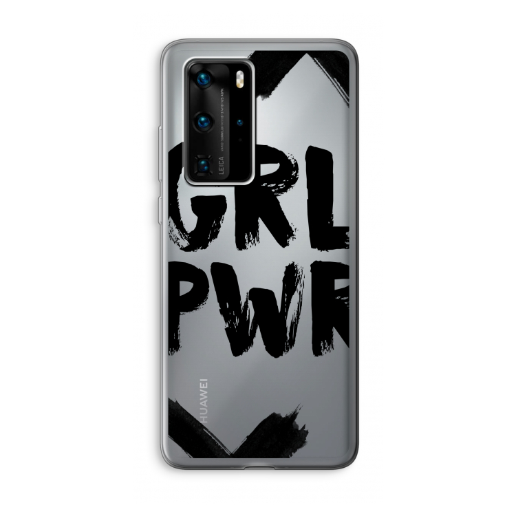 Girl Power #2: Huawei P40 Pro Transparant Hoesje