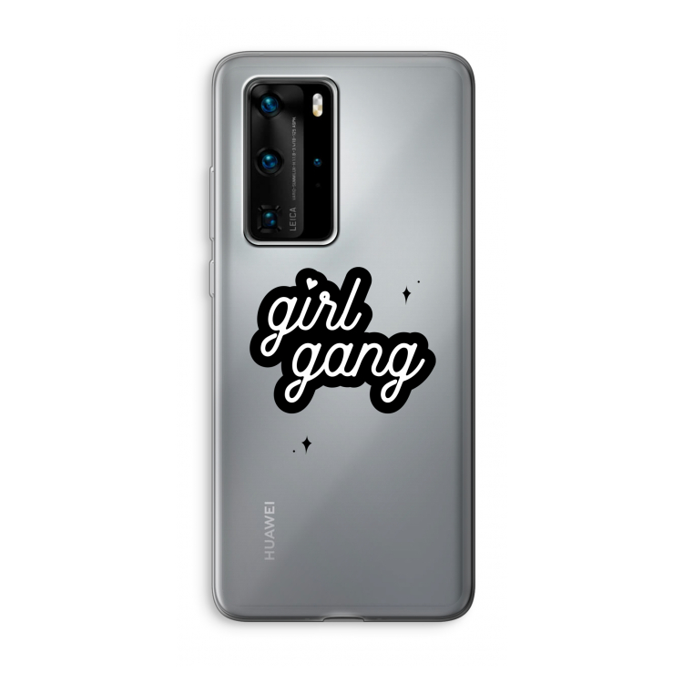 Girl Gang: Huawei P40 Pro Transparant Hoesje