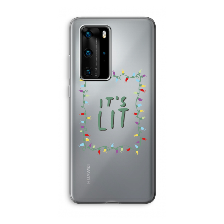 It's Lit: Huawei P40 Pro Transparant Hoesje