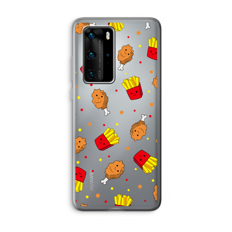 Chicken 'n Fries: Huawei P40 Pro Transparant Hoesje