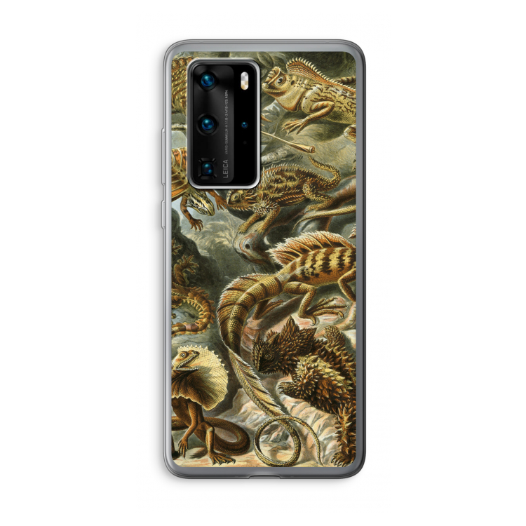 Haeckel Lacertilia: Huawei P40 Pro Transparant Hoesje