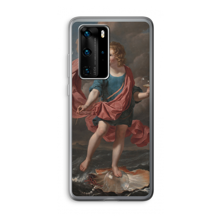 Soap Bubbles: Huawei P40 Pro Transparant Hoesje