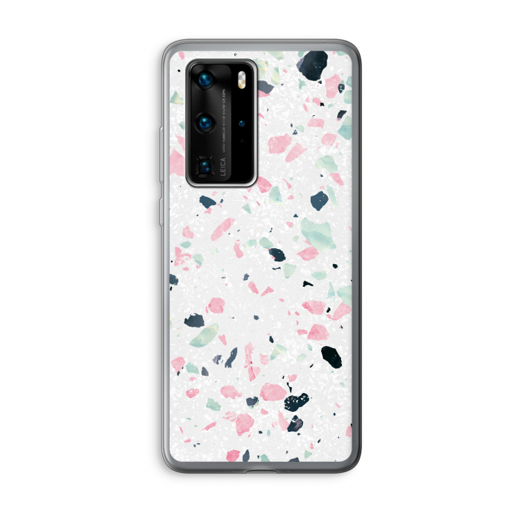 Terrazzo N°3: Huawei P40 Pro Transparant Hoesje