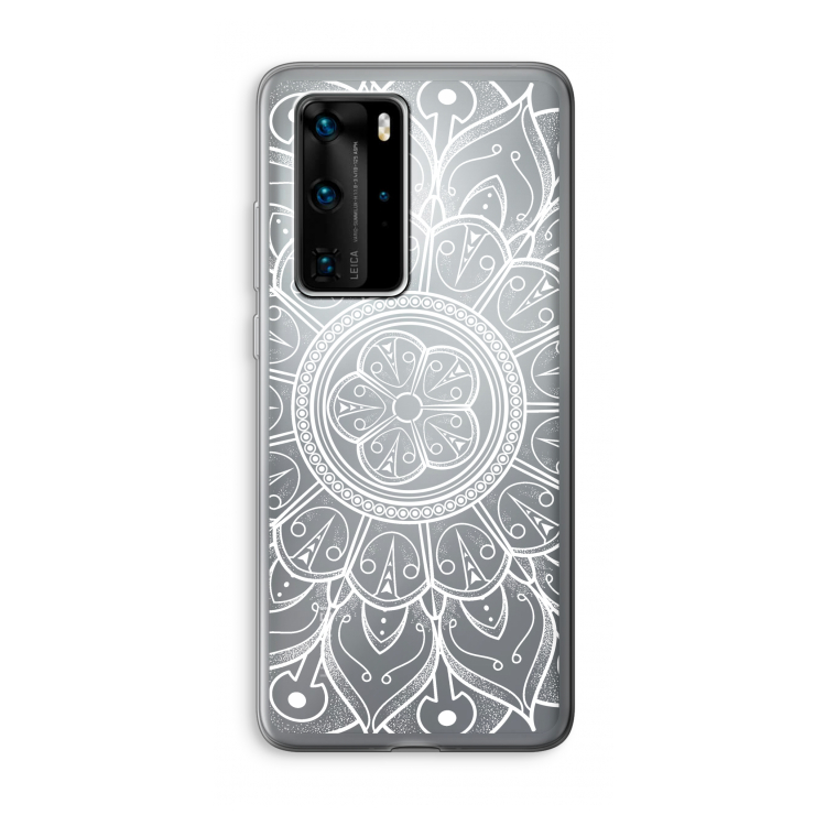 Roses Are Red: Huawei P40 Pro Transparant Hoesje