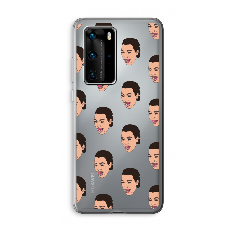 Ugly Cry Call: Huawei P40 Pro Transparant Hoesje