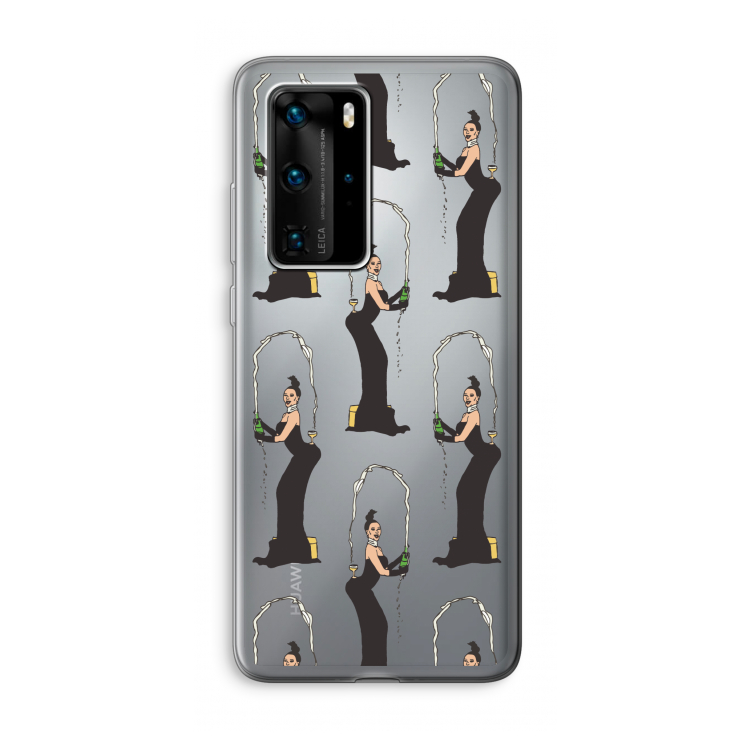 Pop Some Kim: Huawei P40 Pro Transparant Hoesje