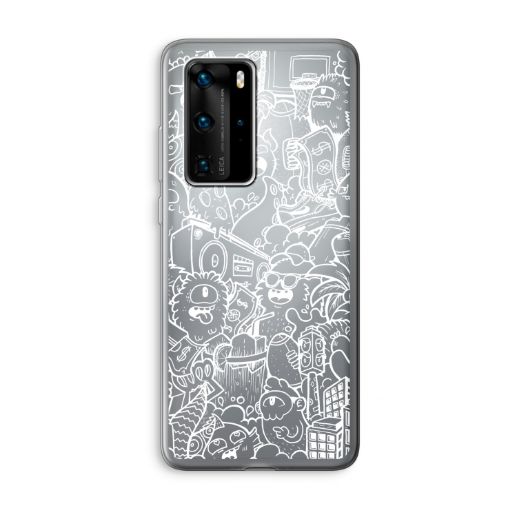 Vexx City #2: Huawei P40 Pro Transparant Hoesje