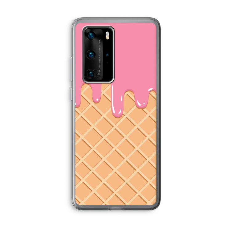 Ice cream: Huawei P40 Pro Transparant Hoesje