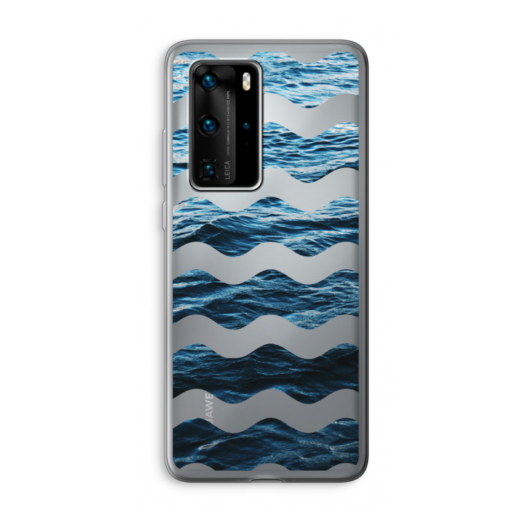 Oceaan: Huawei P40 Pro Transparant Hoesje
