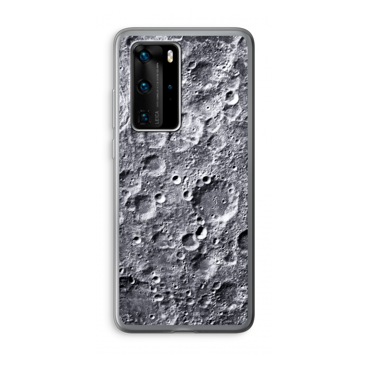 Maanlandschap: Huawei P40 Pro Transparant Hoesje