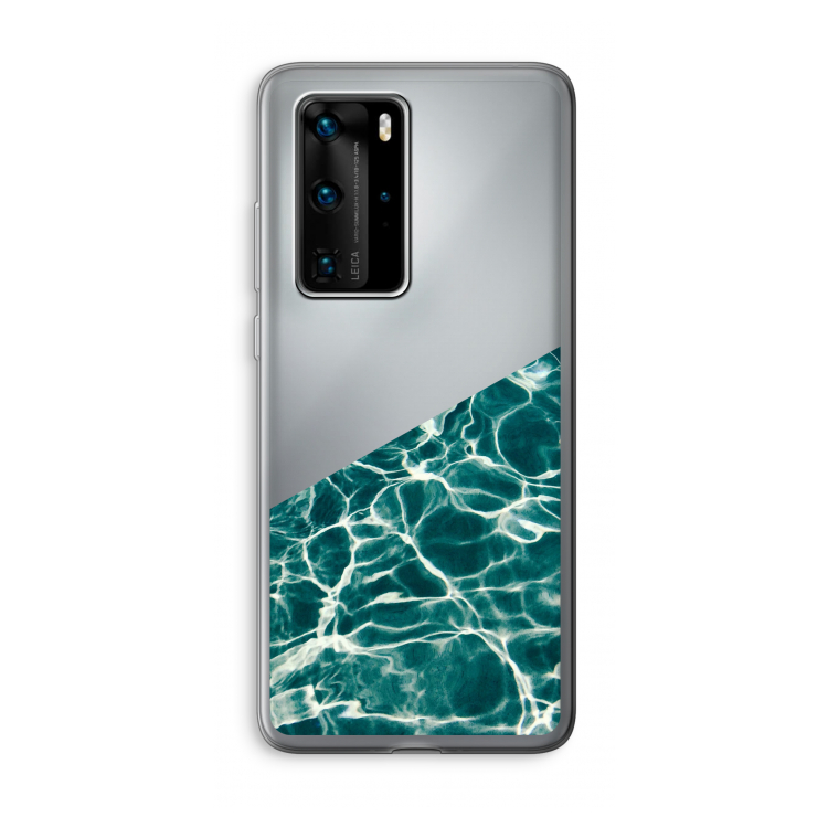 Weerkaatsing water: Huawei P40 Pro Transparant Hoesje
