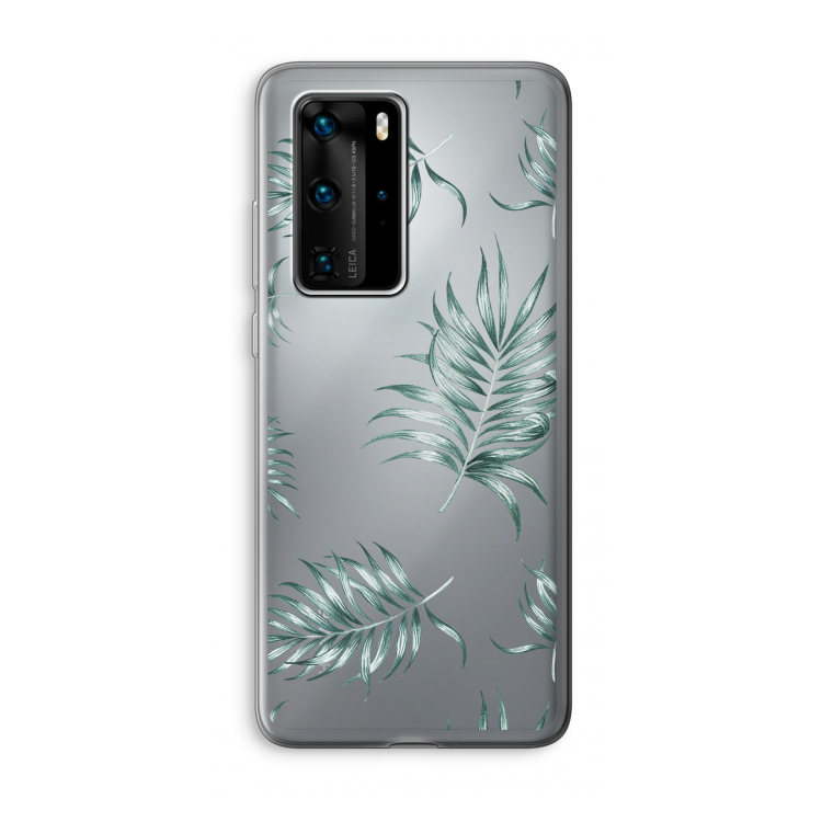 Simple leaves: Huawei P40 Pro Transparant Hoesje