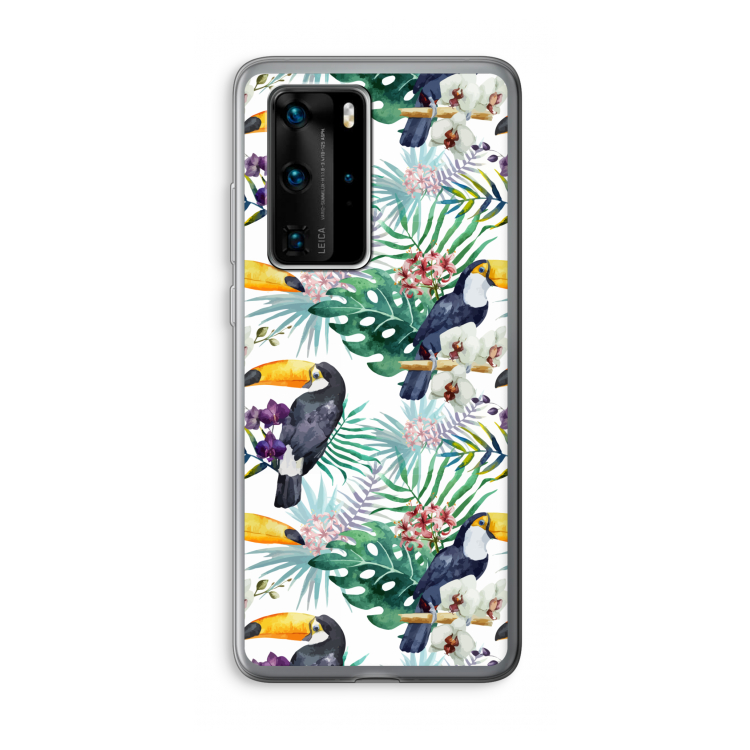 Tukans: Huawei P40 Pro Transparant Hoesje