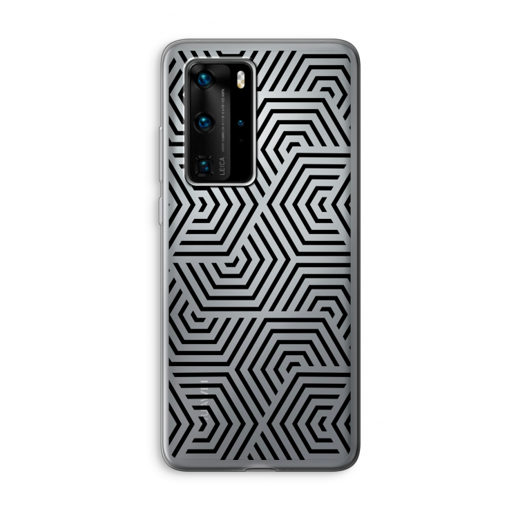 Magic pattern: Huawei P40 Pro Transparant Hoesje