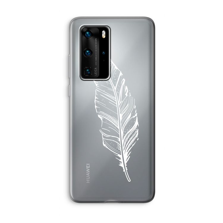 Pluim: Huawei P40 Pro Transparant Hoesje