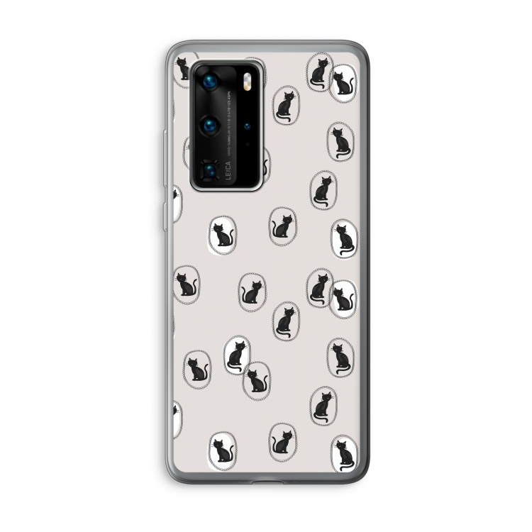 Miauw: Huawei P40 Pro Transparant Hoesje