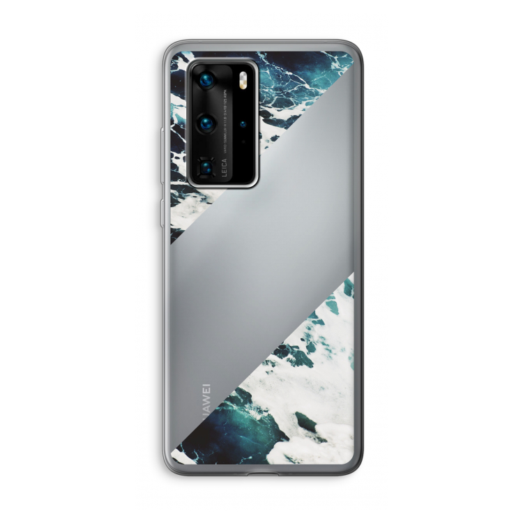Golven: Huawei P40 Pro Transparant Hoesje