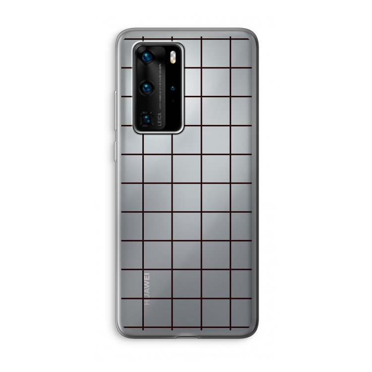 Rooster: Huawei P40 Pro Transparant Hoesje