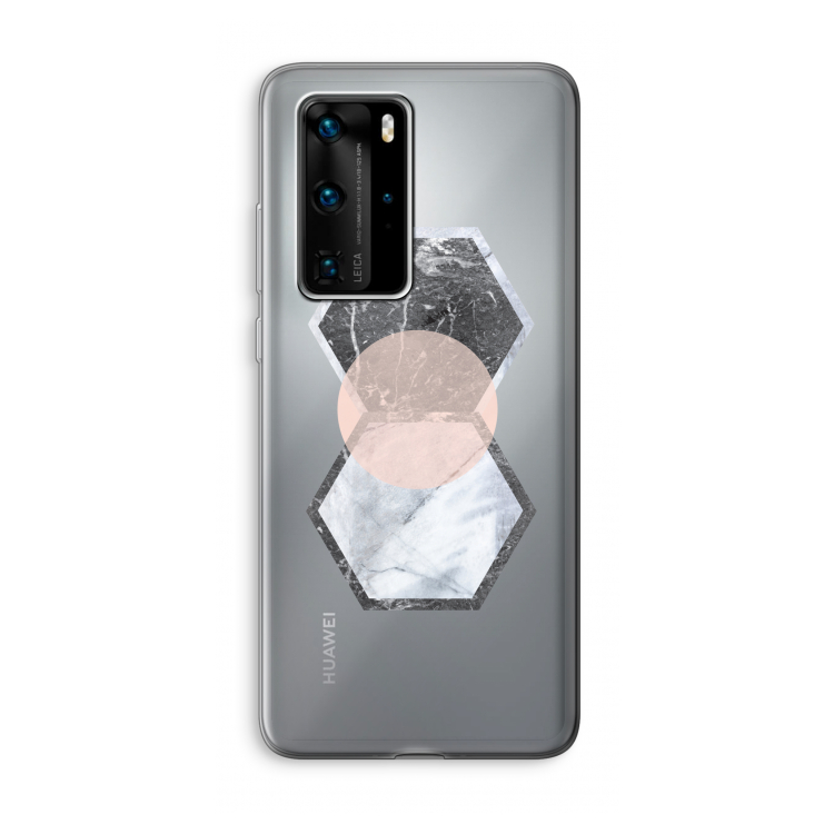 Creatieve toets: Huawei P40 Pro Transparant Hoesje