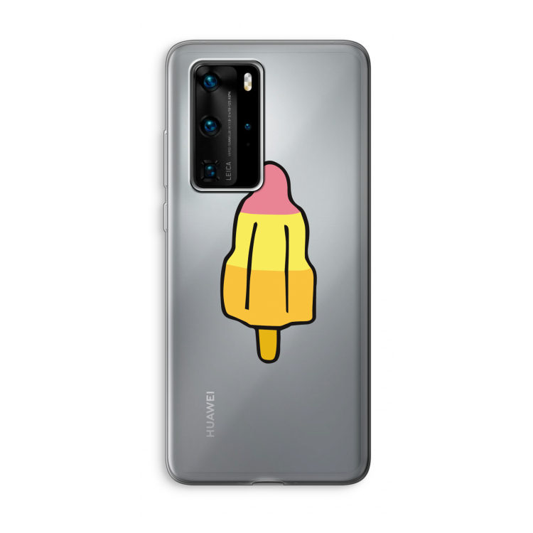 Raketijsje: Huawei P40 Pro Transparant Hoesje