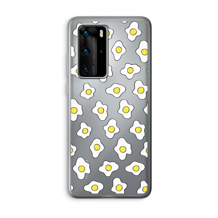 Spiegeleitjes: Huawei P40 Pro Transparant Hoesje
